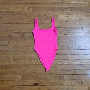 COPY - FashionNova Neon Pink Bodysuit\Swimsuit